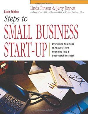 کتاب Steps to Small Business Start-Up (مراحل راه‌اندازی کسب‌وکار کوچک) نسخه انگلیسی PDF | نویسنده: لیندا پینسون