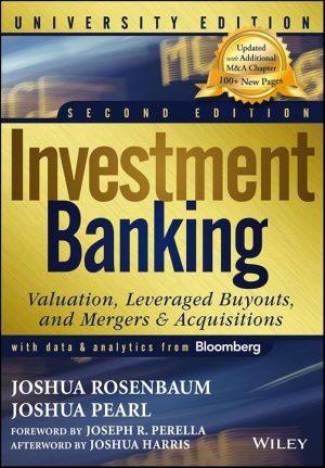 کتاب Investment Banking (بانکداری سرمایه‌گذاری) نسخه انگلیسی PDF | جاشوا روزنباوم و جاشوا پرل