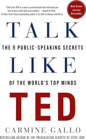 کتاب Talk Like TED (مثل TED صحبت کنید) نسخه انگلیسی PDF | کارماین گالو