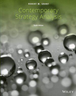 کتاب Contemporary Strategy Analysis (تحلیل استراتژی معاصر) نسخه انگلیسی PDF | رابرت ام. گرنت