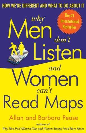 کتاب Why Men Don't Listen and Women Can't Read Maps (چرا مردان گوش نمی‌دهند و زنان نقشه نمی‌خوانند) نسخه انگلیسی PDF | آلن پیز و باربارا پیز