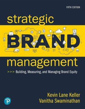 کتاب Strategic Brand Management (مدیریت استراتژیک برند) نسخه انگلیسی PDF | کوین لین کلر