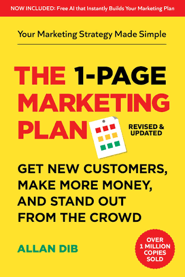کتاب The 1-Page Marketing Plan (برنامه بازاریابی یکصفحهای) نسخه انگلیسی PDF | آلن دیب کتاب The 1-Page Marketing Plan (برنامه بازاریابی یکصفحهای) نسخه انگلیسی PDF | آلن دیب