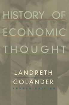 کتاب History of Economic Thought (تاریخ اندیشه اقتصادی) نسخه انگلیسی PDF | دیوید لندرث و دیوید کلندر