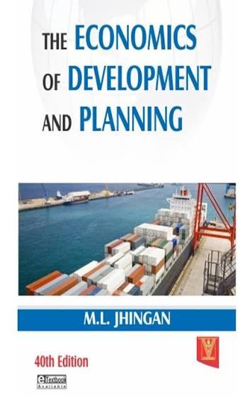 کتاب Development and Planning (توسعه و برنامهریزی) نسخه انگلیسی PDF | ام. ال. جینگان کتاب Development and Planning (توسعه و برنامهریزی) نسخه انگلیسی PDF | ام. ال. جینگان