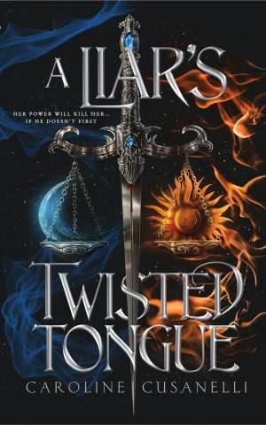 کتاب A Liar's Twisted Tongue (زبان پیچیده یک دروغگو) نسخه انگلیسی PDF | Caroline Cusanelli (کارولین کوزانلی)