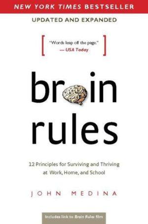کتاب Brain Rules (قوانین مغز) نسخه انگلیسی PDF | جان مدینا