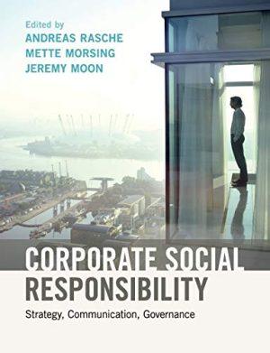 کتاب Corporate Social Responsibility and Social Governance (مسئولیت اجتماعی شرکت‌ها و حاکمیت اجتماعی) نسخه انگلیسی PDF