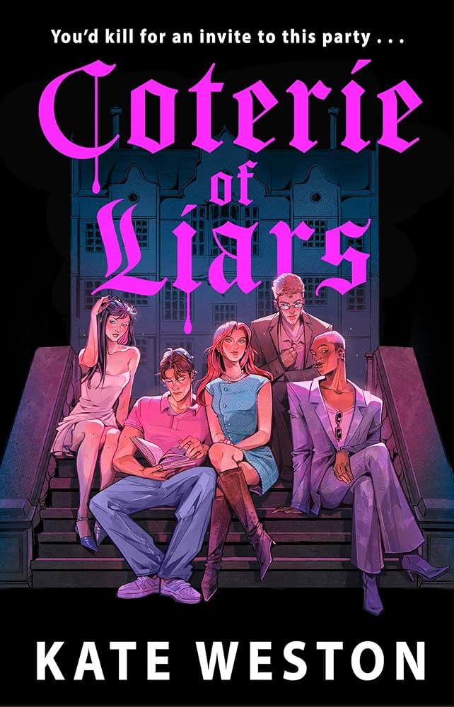 کتاب Coterie of Liars (محفل دروغگویان) نسخه انگلیسی PDF | Kate Weston کتاب Coterie of Liars (محفل دروغگویان) نسخه انگلیسی PDF | Kate Weston