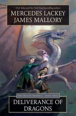 کتاب Deliverance of Dragons (رهایی اژدهایان) نسخه انگلیسی PDF | مرسدس لکی و جیمز مالوری