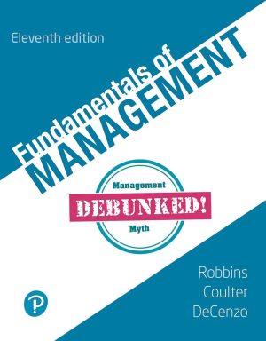 کتاب Fundamentals of Management (مبانی مدیریت) نسخه انگلیسی PDF | استیون پی. رابینز