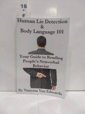 کتاب Human Lie Detection and Body Language (تشخیص دروغ و زبان بدن) نسخه انگلیسی PDF | ونسا ون ادواردز
