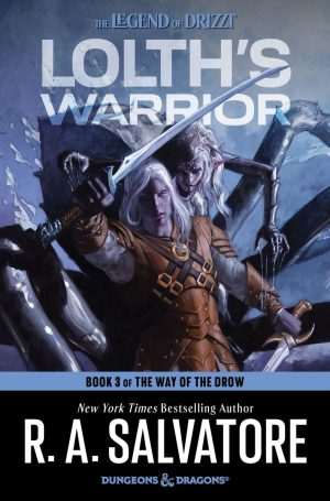 کتاب Lolth's Warrior (جنگجوی لولث) نسخه انگلیسی PDF | آر. ای. سالواتوره
