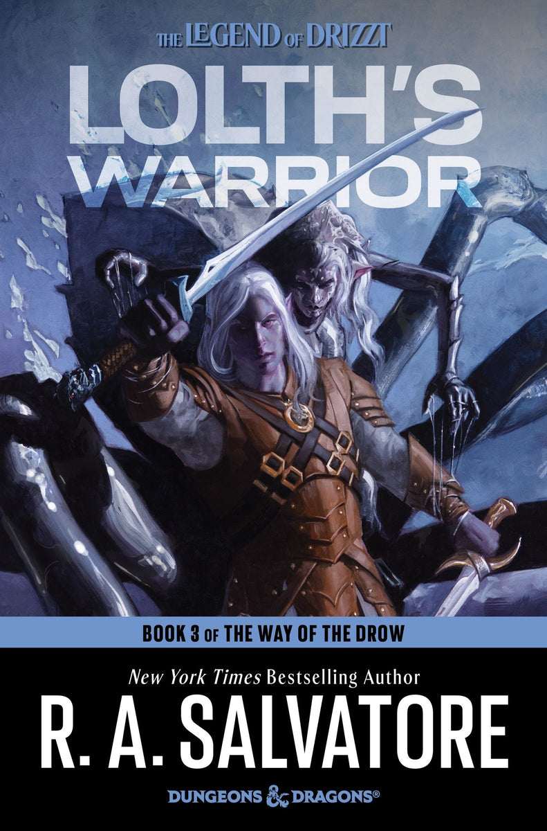 کتاب Lolth's Warrior (جنگجوی لولث) نسخه انگلیسی PDF | آر. ای. سالواتوره کتاب Lolth's Warrior (جنگجوی لولث) نسخه انگلیسی PDF | آر. ای. سالواتوره