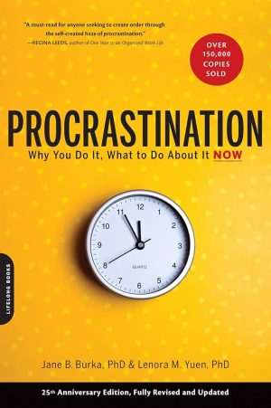 کتاب Procrastination (اهمال‌کاری) نسخه انگلیسی PDF | جین بی. بورکا و لنورا ام. یوئن