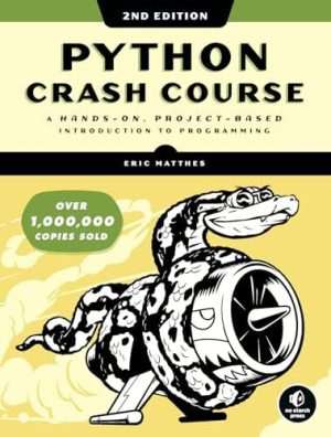 کتاب Python Crash Course (آموزش فشرده پایتون) نسخه انگلیسی PDF | اریک متیس