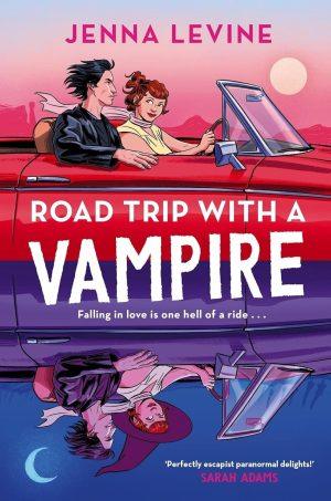 کتاب Road Trip with a Vampire (سفر جاده‌ای با یک خون‌آشام) نسخه انگلیسی PDF | جنا لوین
