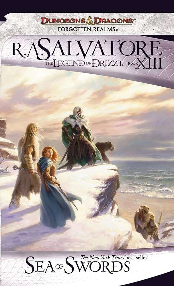 کتاب Sea of Swords (دریای شمشیرها) نسخه انگلیسی PDF | آر. ای. سالواتوره کتاب Sea of Swords (دریای شمشیرها) نسخه انگلیسی PDF | آر. ای. سالواتوره