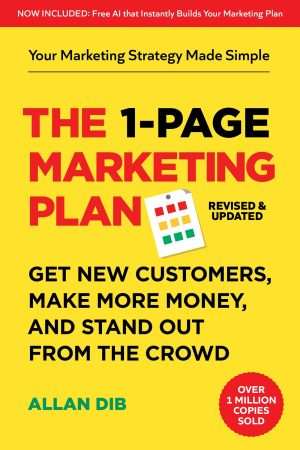 کتاب The 1-Page Marketing Plan (برنامه بازاریابی یک‌صفحه‌ای) نسخه انگلیسی PDF | آلن دیب