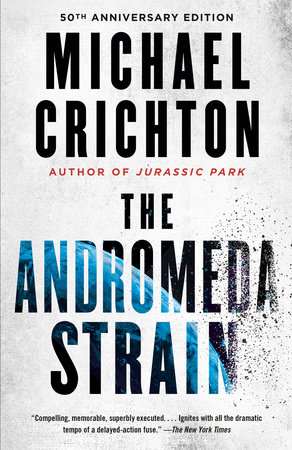 کتاب The Andromeda Strain (سویه آندرومدا) نسخه انگلیسی PDF | مایکل کرایتون