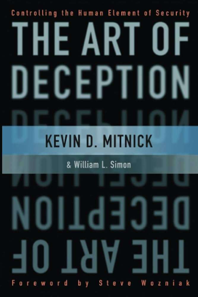 کتاب The Art of Deception (هنر فریب) نسخه انگلیسی PDF | Kevin D. Mitnick کتاب The Art of Deception (هنر فریب) نسخه انگلیسی PDF | Kevin D. Mitnick