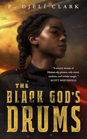 کتاب The Black God's Drums (طبل‌های خدای سیاه) نسخه انگلیسی PDF | پی. جلی کلارک