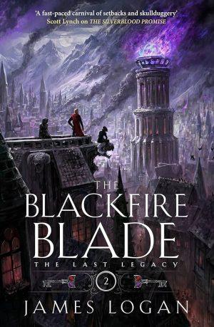 کتاب The Blackfire Blade (تیغه آتش سیاه) نسخه انگلیسی PDF | James Logan