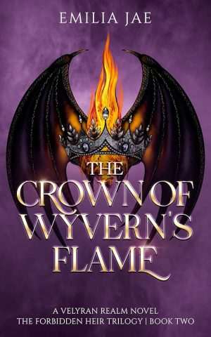 کتاب The Crown of Wyvern's Flame (تاج شعله وایورن) نسخه انگلیسی PDF | امیلیا جه