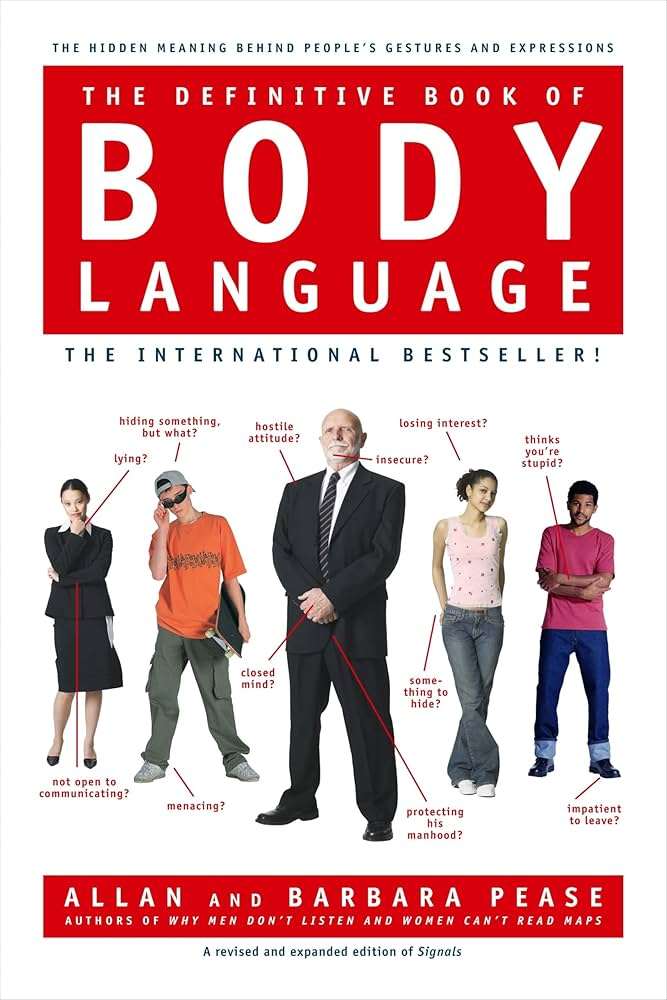 کتاب The Definitive Book of Body Language (کتاب جامع زبان بدن) نسخه انگلیسی PDF | آلن پیز و باربارا پیز کتاب The Definitive Book of Body Language (کتاب جامع زبان بدن) نسخه انگلیسی PDF | آلن پیز و باربارا پیز