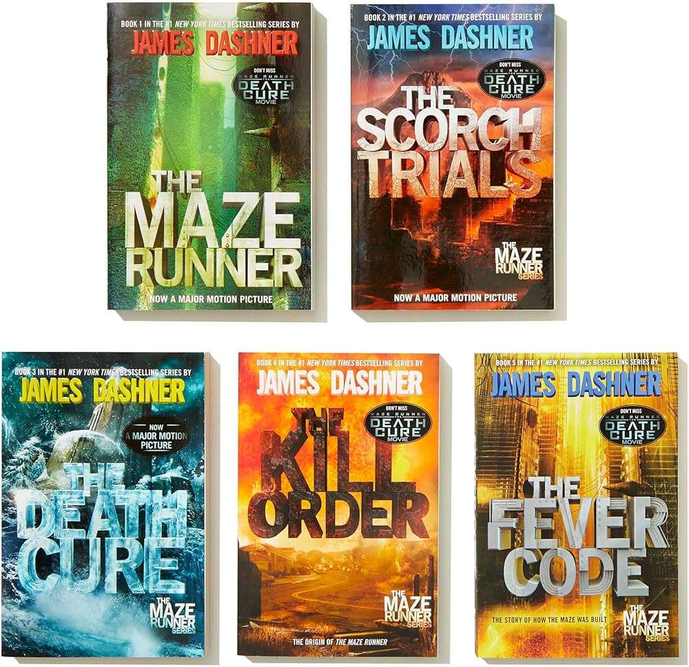 کتاب The Maze Runner Series Complete Collection (مجموعه کامل دونده هزارتو) نسخه انگلیسی PDF | James Dashner (جیمز داشنر) کتاب The Maze Runner Series Complete Collection (مجموعه کامل دونده هزارتو) نسخه انگلیسی PDF | James Dashner (جیمز داشنر)