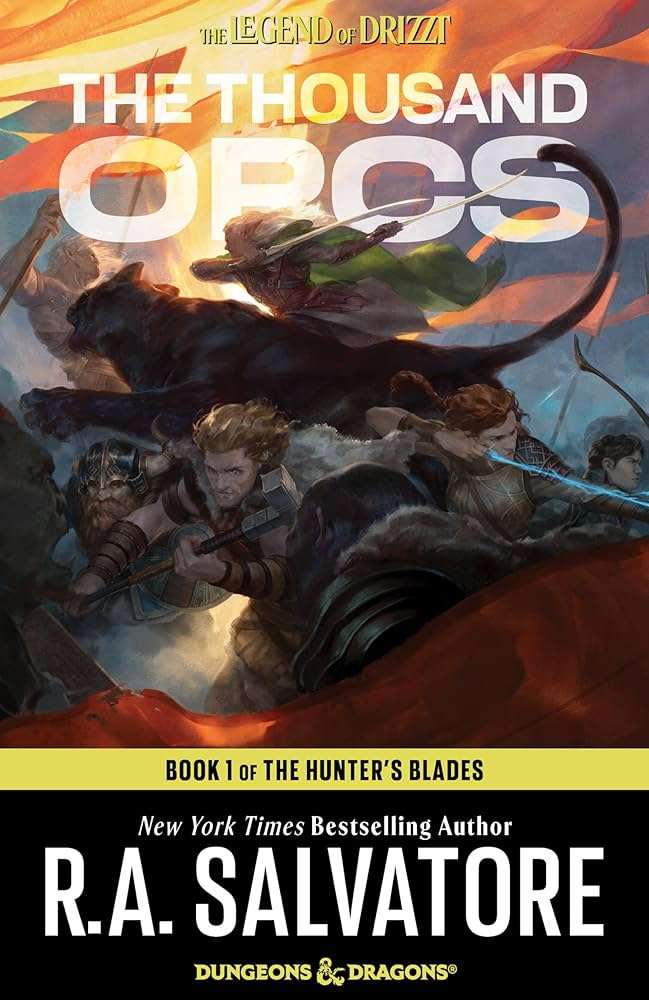 کتاب The Thousand Orcs (هزار اورک) نسخه انگلیسی PDF | آر. ای. سالواتوره کتاب The Thousand Orcs (هزار اورک) نسخه انگلیسی PDF | آر. ای. سالواتوره